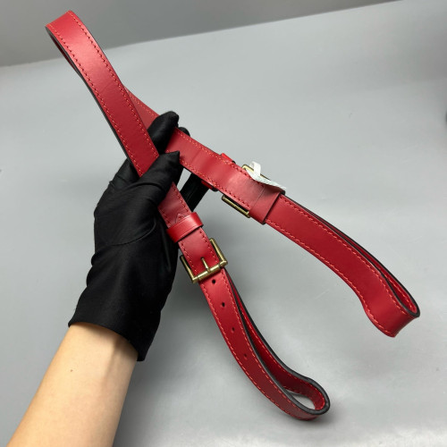 Louis Vuitton Bucket Epi Red