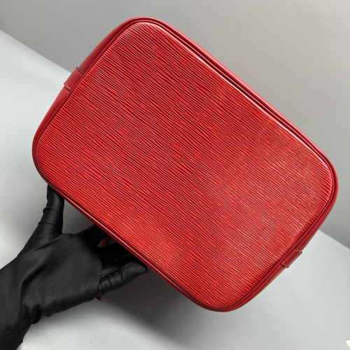 Louis Vuitton Bucket Epi Red