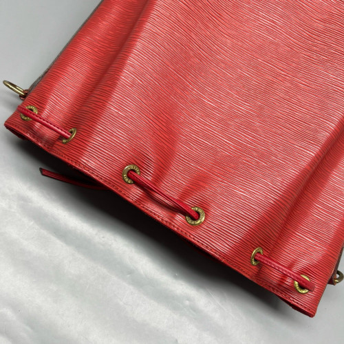 Louis Vuitton Bucket Epi Red