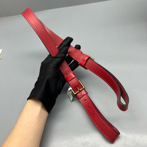 Louis Vuitton Bucket Epi Red