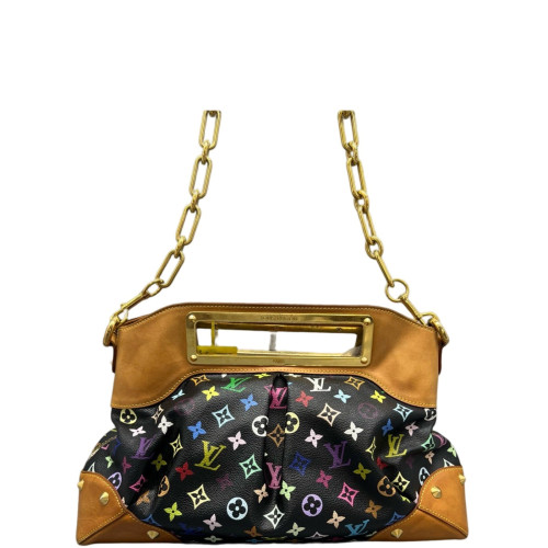 Louis Vuitton Judy GM Monogram Multicolor Black