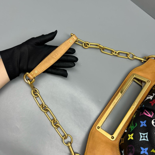 Louis Vuitton Judy GM Monogram Multicolor Black