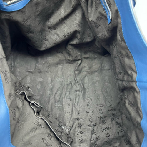 Gucci Tote Bag Guccissima Blue