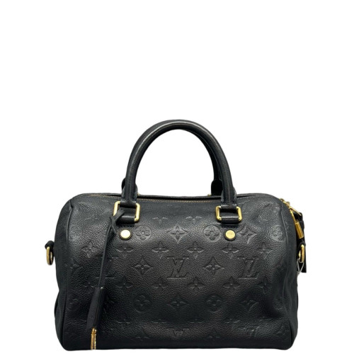 Louis Vuitton Speedy Bandouliere 25 Monogram Empreinte Blue