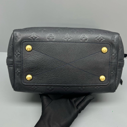 Louis Vuitton Speedy Bandouliere 25 Monogram Empreinte Blue