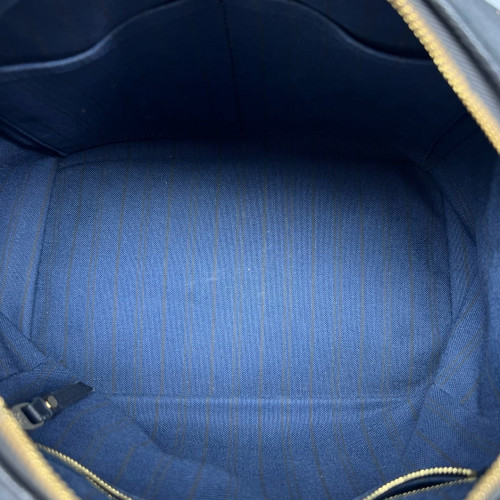 Louis Vuitton Speedy Bandouliere 25 Monogram Empreinte Blue