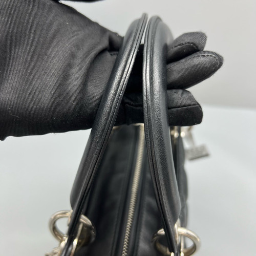 Dior Medium Lady Dior Calfskin Black