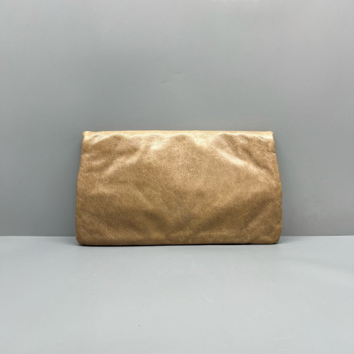 Balenciaga Clutch Arena Lambskin Brown
