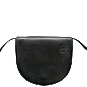 Loewe Mini Heel Crossbody Pouch Calfskin Black