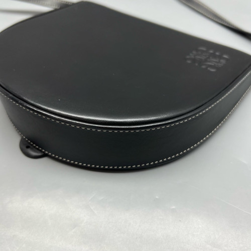 Loewe Mini Heel Crossbody Pouch Calfskin Black