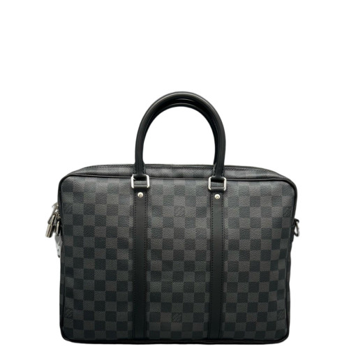 Louis Vuitton Oliver Briefcase Damier Graphite Black