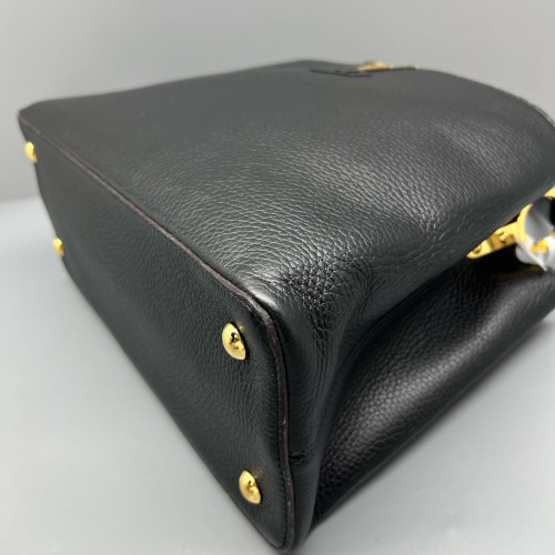 Louis Vuitton Capucines GM Calfskin Black