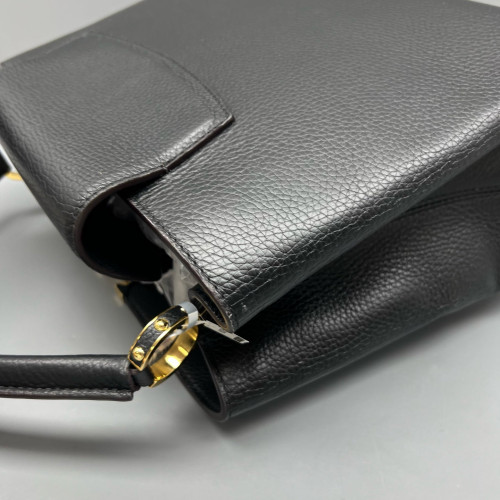 Louis Vuitton Capucines GM Calfskin Black