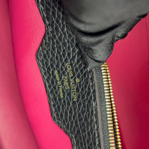 Louis Vuitton Capucines GM Calfskin Black