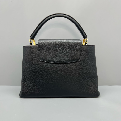 Louis Vuitton Capucines GM Calfskin Black