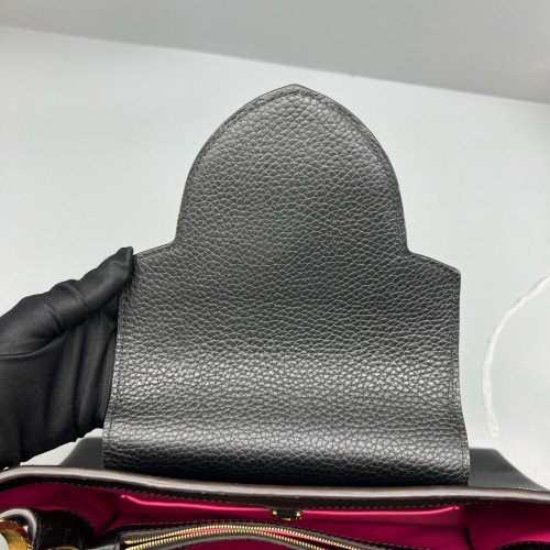 Louis Vuitton Capucines GM Calfskin Black
