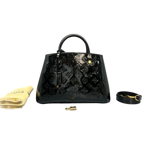 Louis Vuitton Montaigne BB Vernis Green