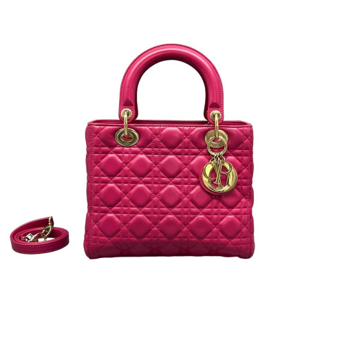 Dior Medium Lady Dior Calfskin Fuchsia Dior Medium Lady Dior Calfskin Fuchsia