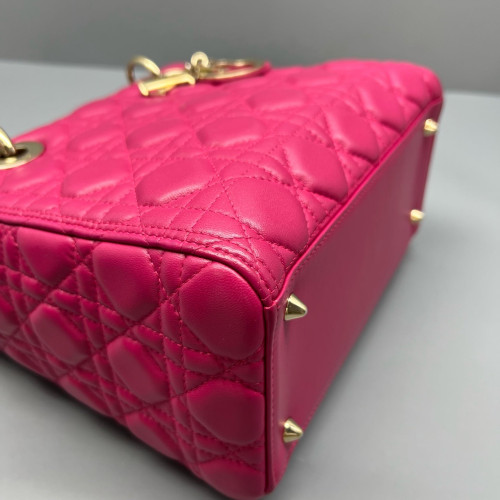 Dior Medium Lady Dior Calfskin Fuchsia Dior Medium Lady Dior Calfskin Fuchsia