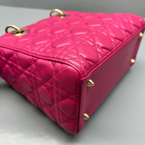 Dior Medium Lady Dior Calfskin Fuchsia Dior Medium Lady Dior Calfskin Fuchsia