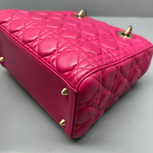 Dior Medium Lady Dior Calfskin Fuchsia Dior Medium Lady Dior Calfskin Fuchsia