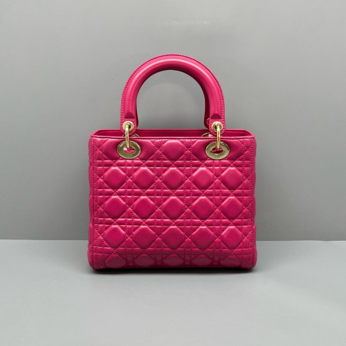 Dior Medium Lady Dior Calfskin Fuchsia Dior Medium Lady Dior Calfskin Fuchsia