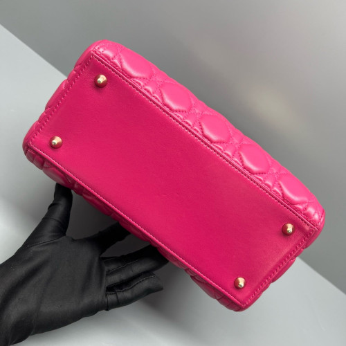 Dior Medium Lady Dior Calfskin Fuchsia Dior Medium Lady Dior Calfskin Fuchsia