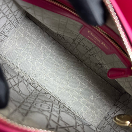 Dior Medium Lady Dior Calfskin Fuchsia Dior Medium Lady Dior Calfskin Fuchsia