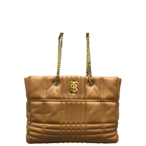 Burberry Shoulder Bag Calfskin Brown