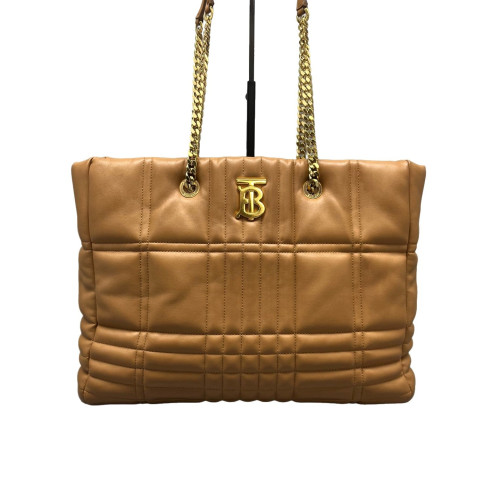 Burberry Shoulder Bag Calfskin Brown