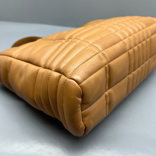 Burberry Shoulder Bag Calfskin Brown