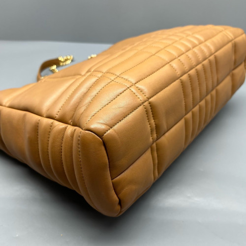 Burberry Shoulder Bag Calfskin Brown