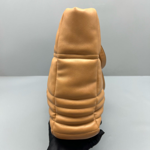 Burberry Shoulder Bag Calfskin Brown