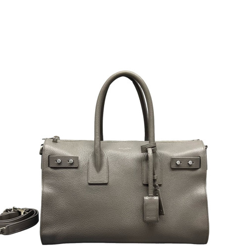 Yves Saint Laurent Medium Sac De Jour Calfskin Grey Yves Saint Laurent Medium Sac De Jour Calfskin Grey