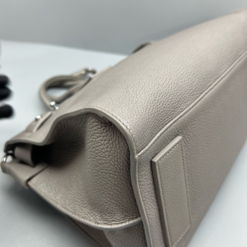 Yves Saint Laurent Medium Sac De Jour Calfskin Grey Yves Saint Laurent Medium Sac De Jour Calfskin Grey
