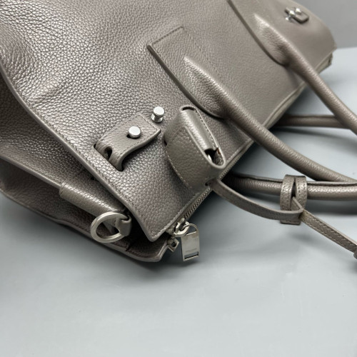 Yves Saint Laurent Medium Sac De Jour Calfskin Grey Yves Saint Laurent Medium Sac De Jour Calfskin Grey