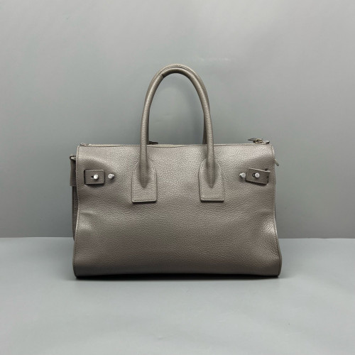 Yves Saint Laurent Medium Sac De Jour Calfskin Grey Yves Saint Laurent Medium Sac De Jour Calfskin Grey