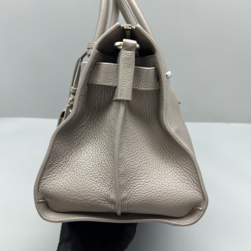 Yves Saint Laurent Medium Sac De Jour Calfskin Grey Yves Saint Laurent Medium Sac De Jour Calfskin Grey