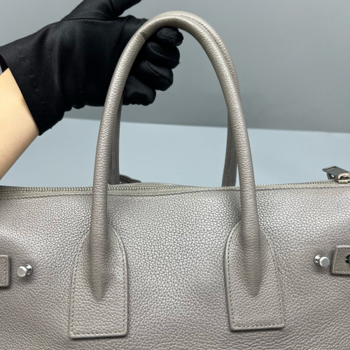 Yves Saint Laurent Medium Sac De Jour Calfskin Grey Yves Saint Laurent Medium Sac De Jour Calfskin Grey