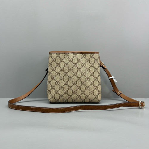 Gucci Bucket GG Monogram Beige Brown