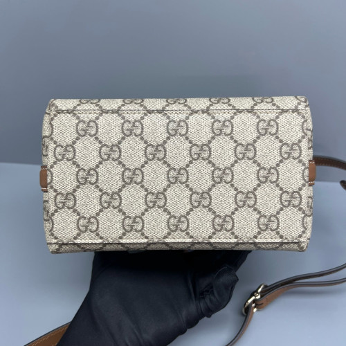 Gucci Bucket GG Monogram Beige Brown