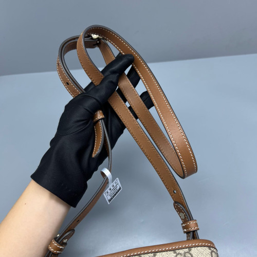 Gucci Bucket GG Monogram Beige Brown
