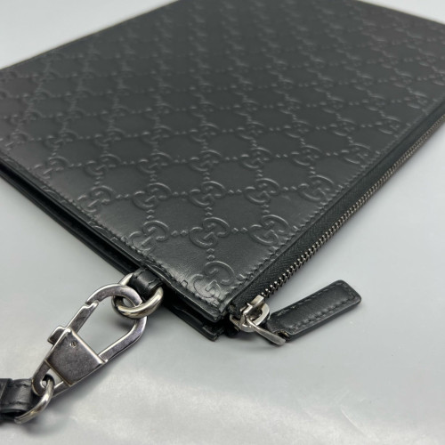 Gucci Bill Pouch Guccissima Black