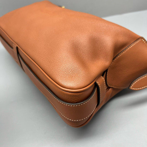 Celine Shoulder Bag Calfskin Tan