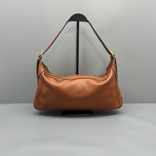 Celine Shoulder Bag Calfskin Tan