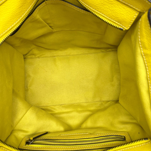 Celine Medium Luggage Phantom Calfskin Yellow