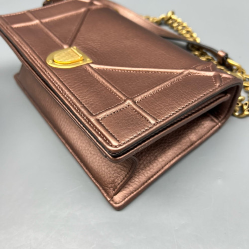 Dior Small Diorama Calfskin Pink