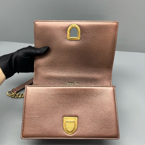 Dior Small Diorama Calfskin Pink