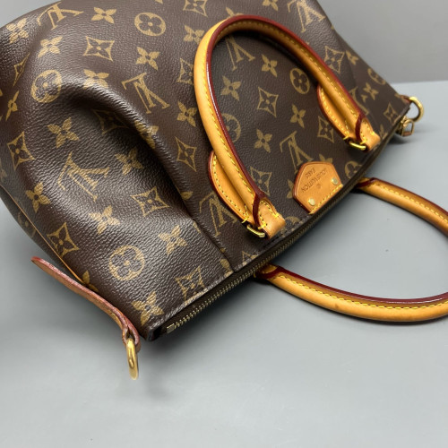 Louis Vuitton Turenne PM Monogram Light Brown Dark Brown