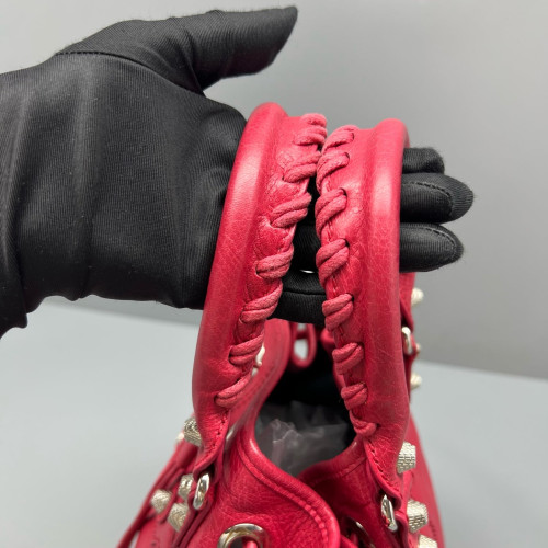 Balenciaga Bucket Calfskin Pink